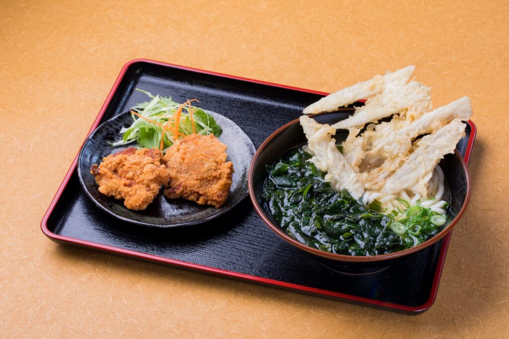 ごぼう天わかめセット